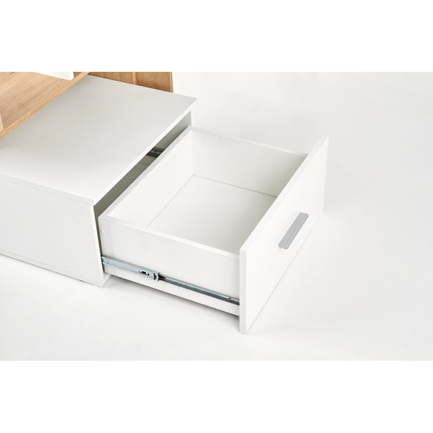 Escritorio GORA roble/blanco