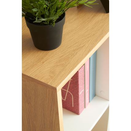 Escritorio GORA roble/blanco