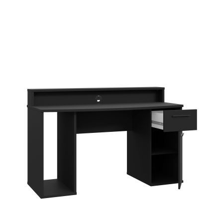 Escritorio IVAR con iluminación integrada, negro