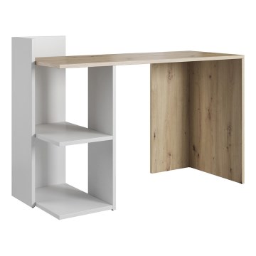 Escritorio MARLO roble artisan/blanco