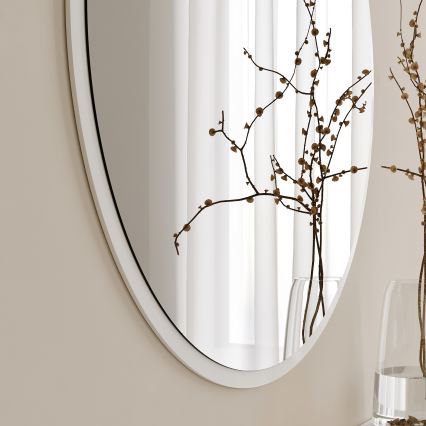Espejo de pared AYNA 60 cm blanco