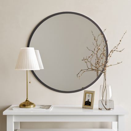 Espejo de pared AYNA 60 cm negro