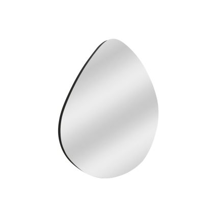 Espejo de pared BESSO 60x60 cm negro
