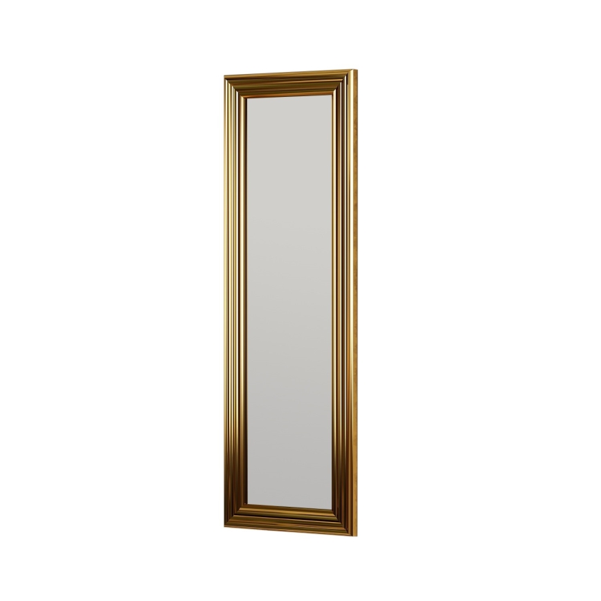 Espejo de pared BOSS 90x30 cm dorado