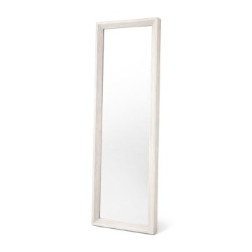 Espejo de pared FIONA 96x36 cm blanco