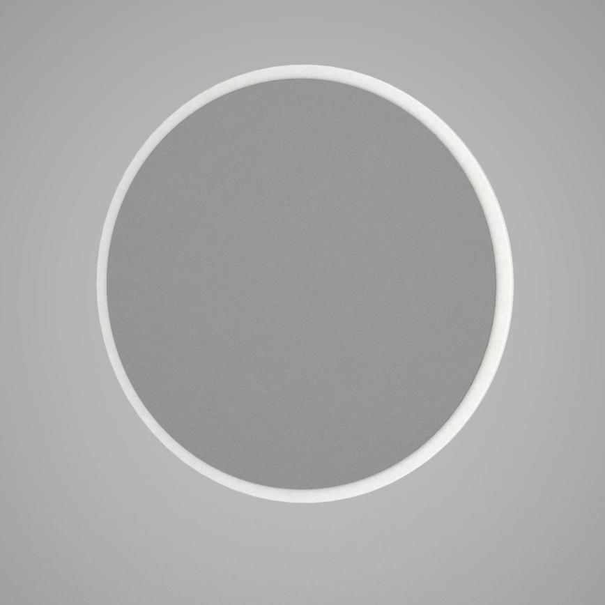 Espejo de pared GLOB diámetro 59 cm blanco