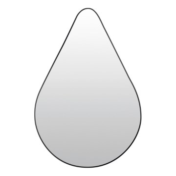 Espejo de pared RIVERSIDE 75x50 cm negro