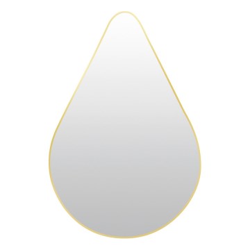 Espejo de pared RIVERSIDE 90x60 cm dorado
