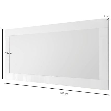 Espejo FINERA 75x170 cm blanco