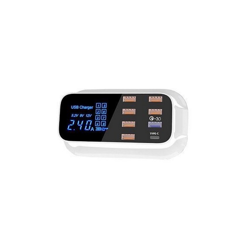 Estación de carga 8xUSB 40W/230V