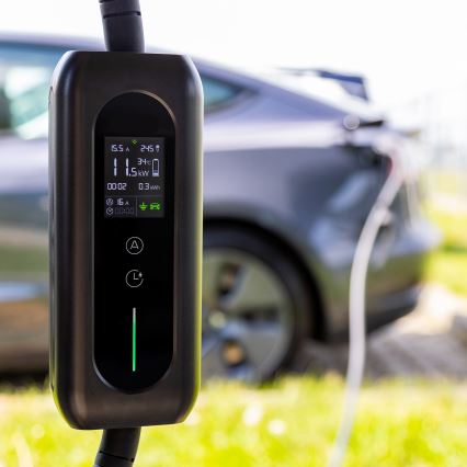 Estación de carga para vehículos eléctricos tipo 2 5 m 22kW 16A IP54 Tuya