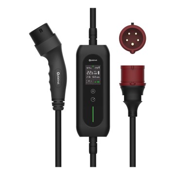 Estación de carga para vehículos eléctricos tipo 2 5 m 22kW 16A IP54 Tuya