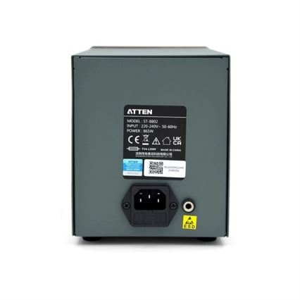 Estación de soldadura y aire caliente con pantalla LCD 800 W / 230 V