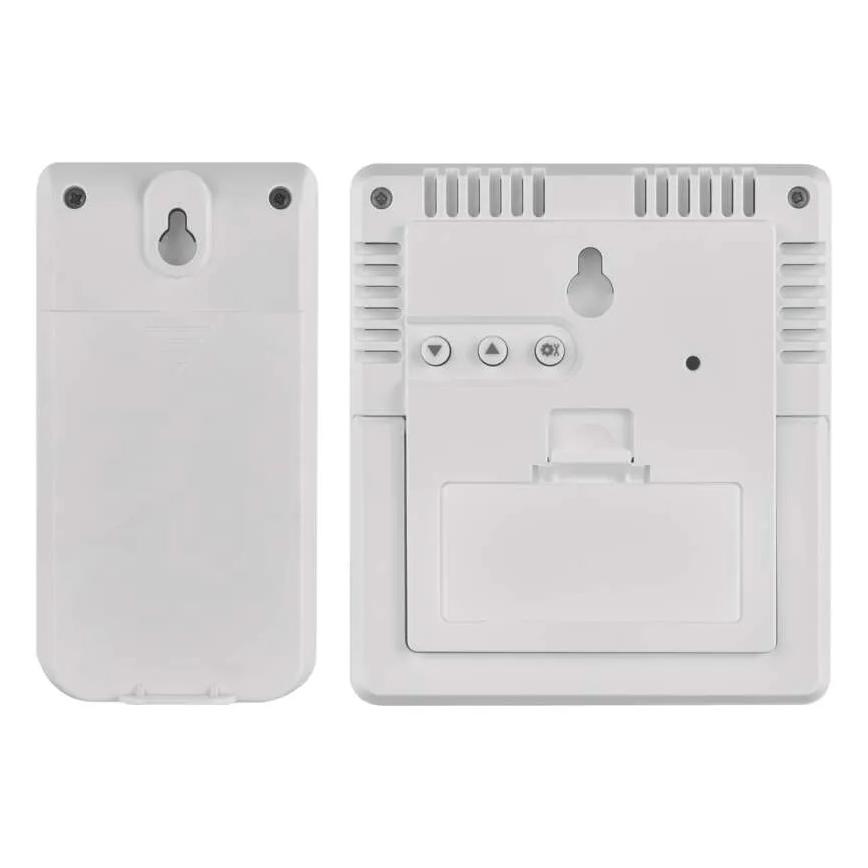 Estación meteorológica 5V, 2x AAA + 2x AAA, negra