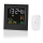 Estacion meteorologica con pantalla LCD a color 230V/3xAAA + 2xAA negro