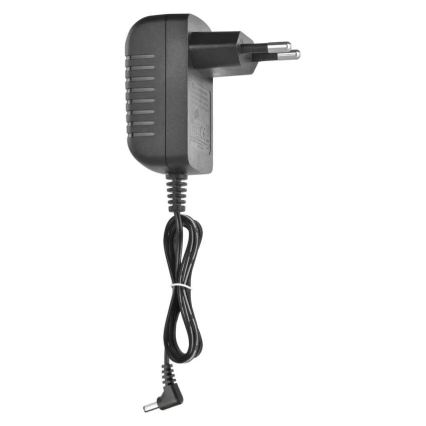 Estación meteorológica con pantalla LCD a color y despertador, 5V, 3xAAA + 2xAA, negra