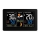 Estación meteorológica con pantalla LCD, carga USB 5V/2xAAA + 2xAAA color negro