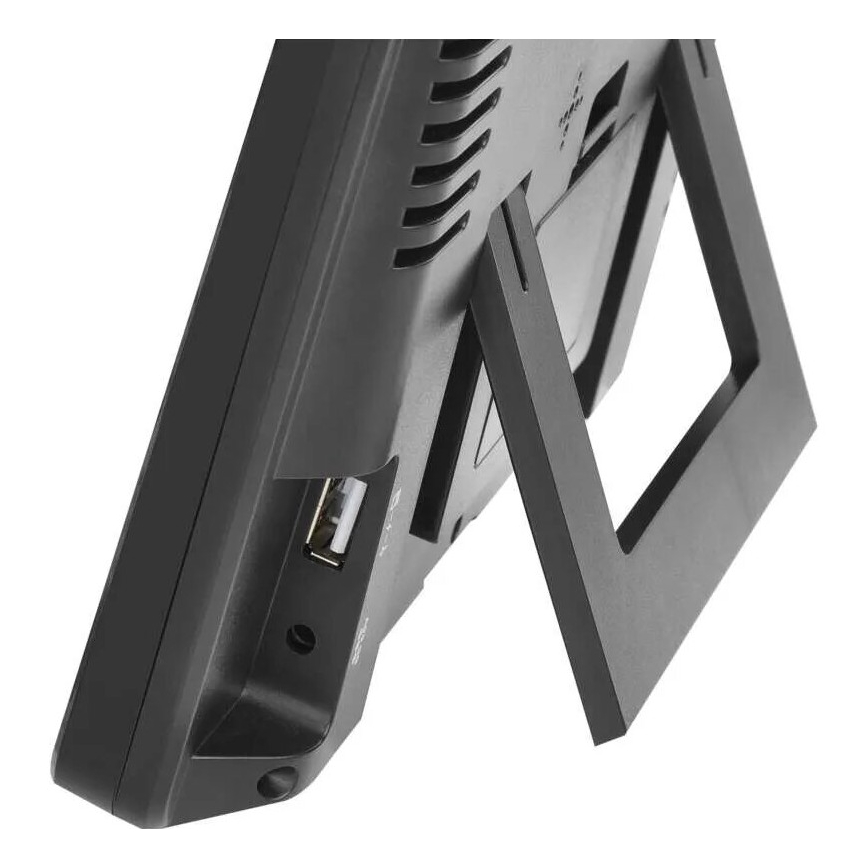 Estacion meteorologica con pantalla LCD GoSmart 230V/3xAAA + 2×AAA Wi-Fi Tuya negro