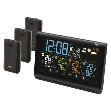 Estación meteorológica inalámbrica 5V/3xAAA + 2xAAA