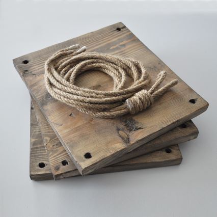 Estante colgante 90x25 cm abeto