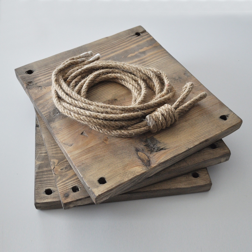 Estante colgante 90x25 cm abeto