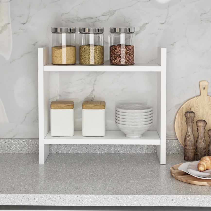 Estante de cocina DENVER 30x34 cm blanco
