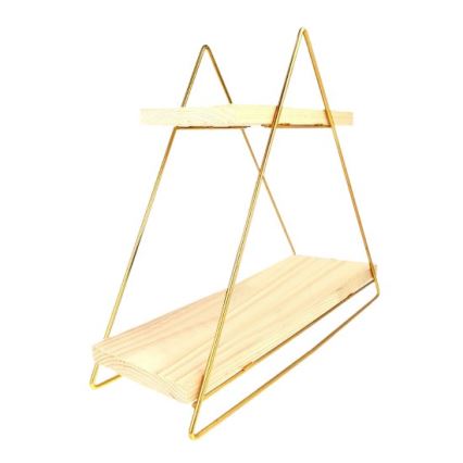 Estante de organización 35x40 cm dorado