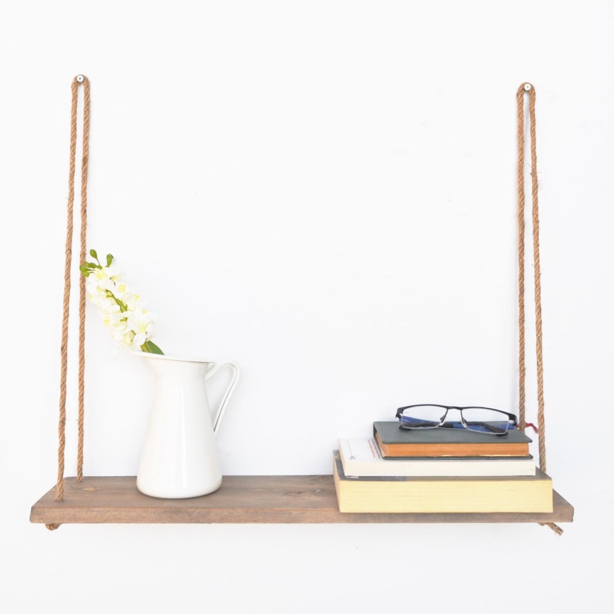 Estante de pared 13x60 cm abeto