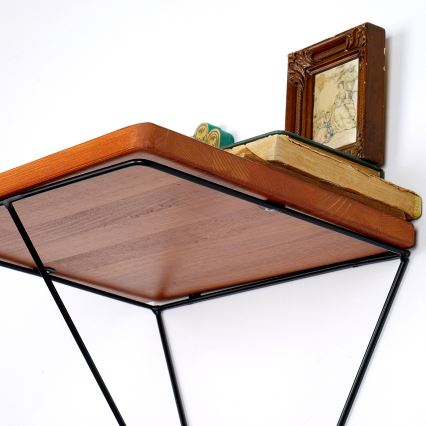 Estante de pared 33x33 cm pino