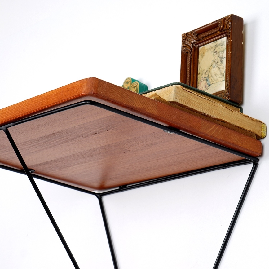 Estante de pared 33x33 cm pino
