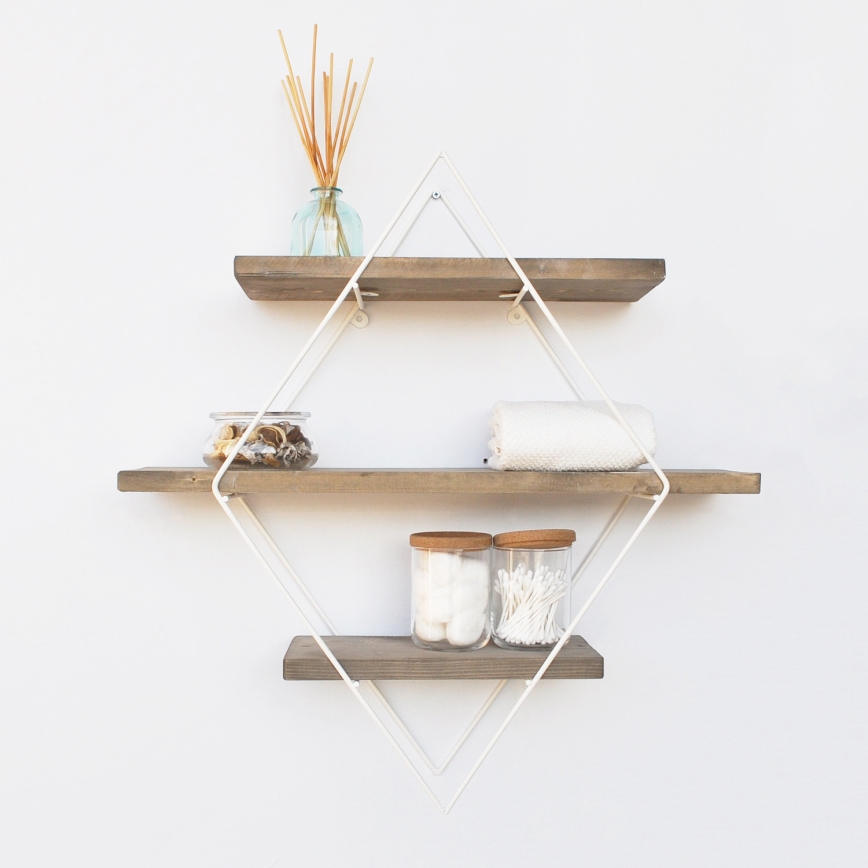 Estante de pared 42x62 cm abeto