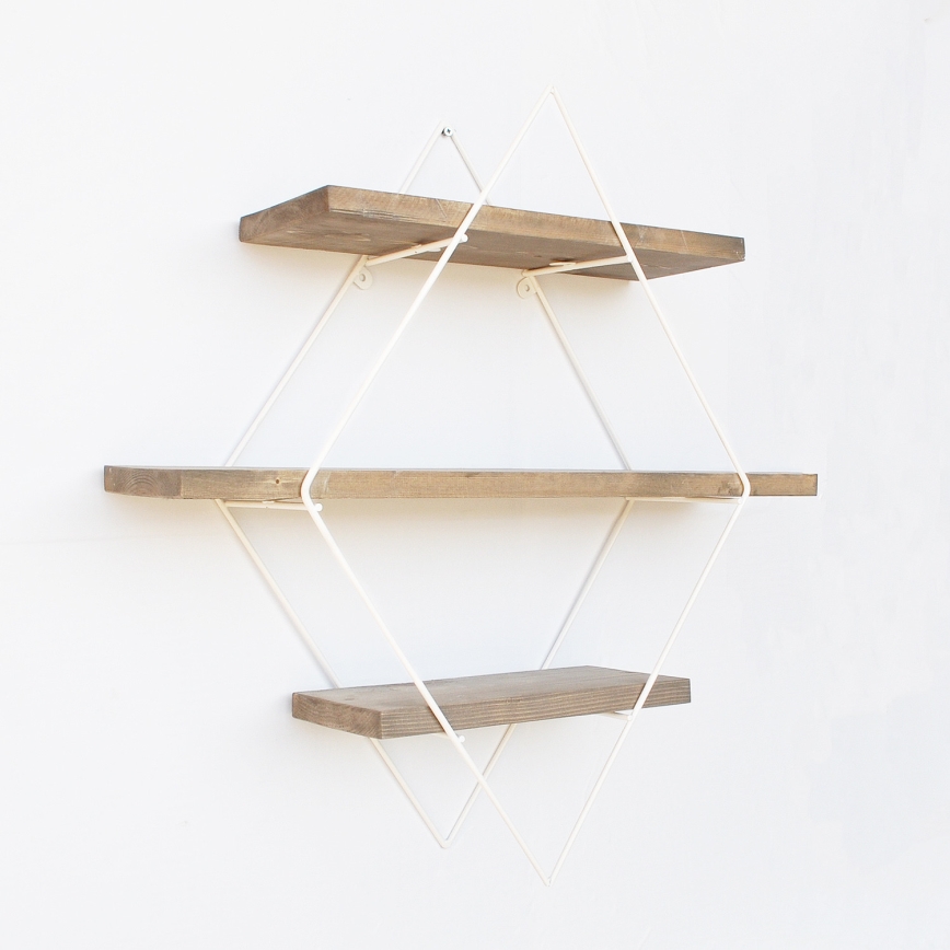 Estante de pared 42x62 cm abeto