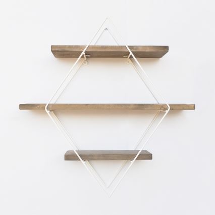 Estante de pared 42x62 cm abeto