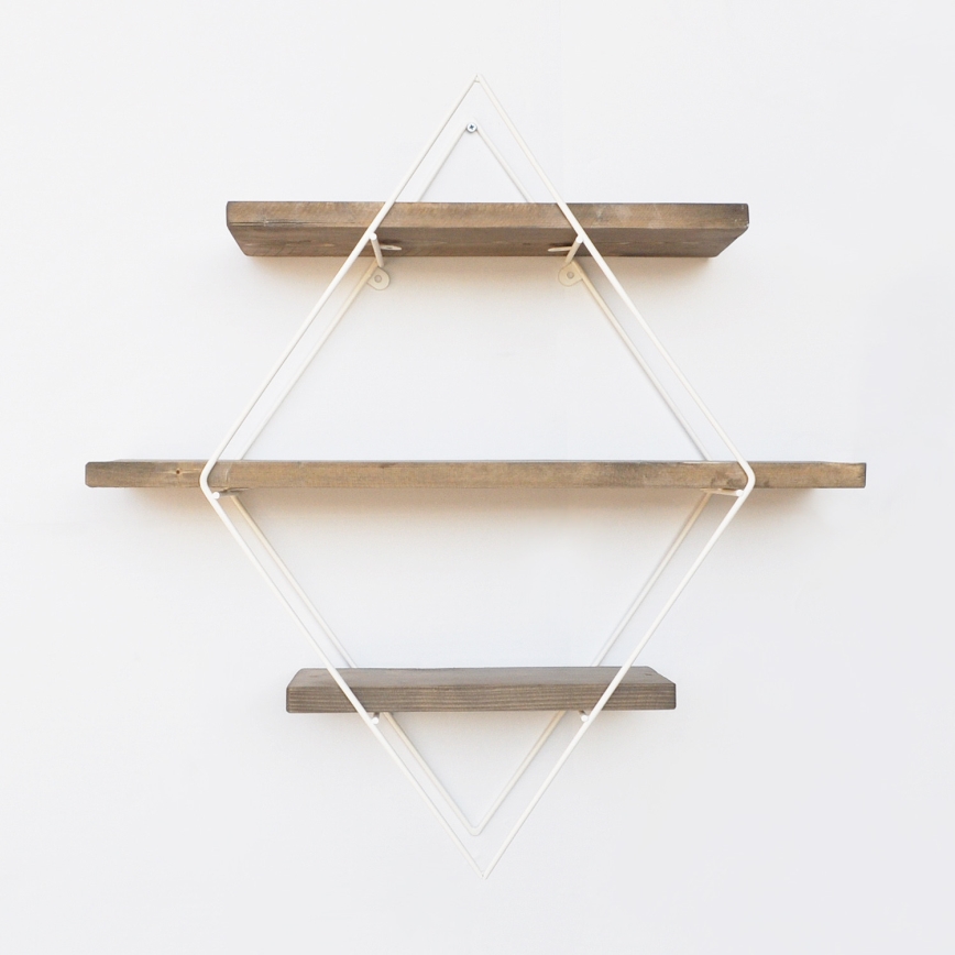 Estante de pared 42x62 cm abeto