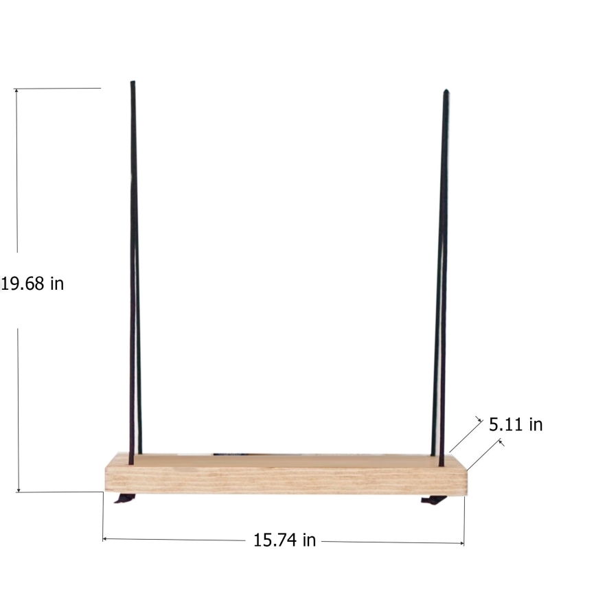 Estante de pared 50x40 cm abeto