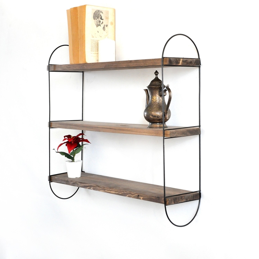 Estante de pared 55x60 cm abeto