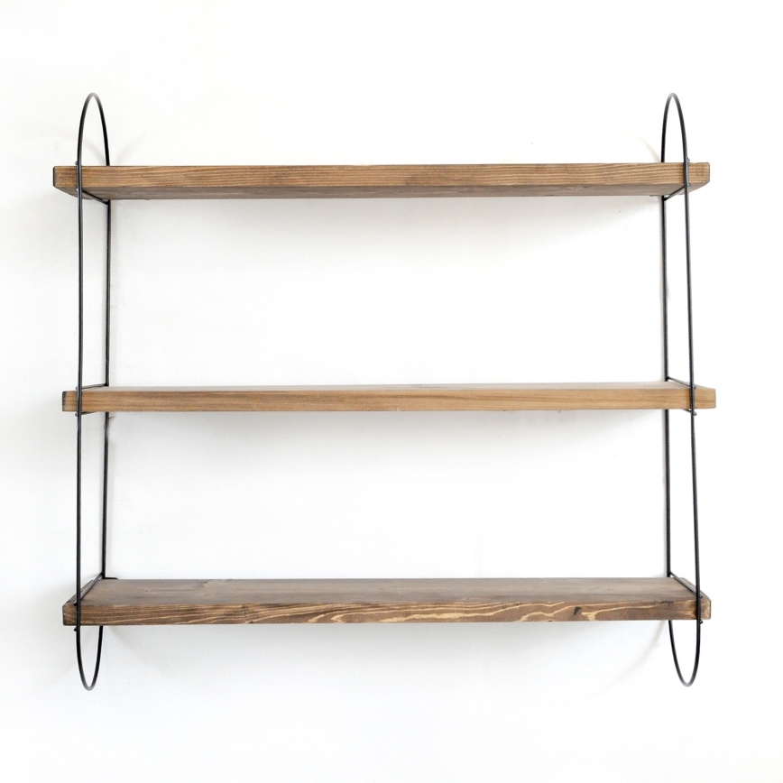 Estante de pared 55x60 cm abeto