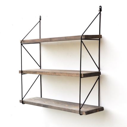 Estante de pared 60x55 cm abeto