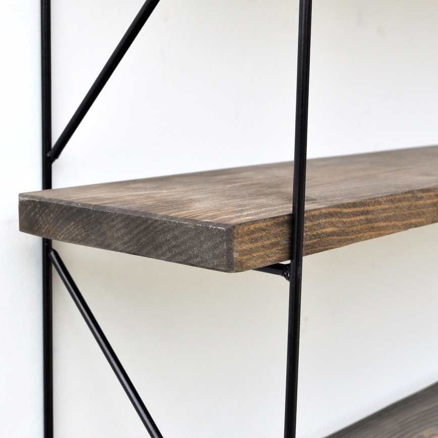 Estante de pared 60x55 cm abeto