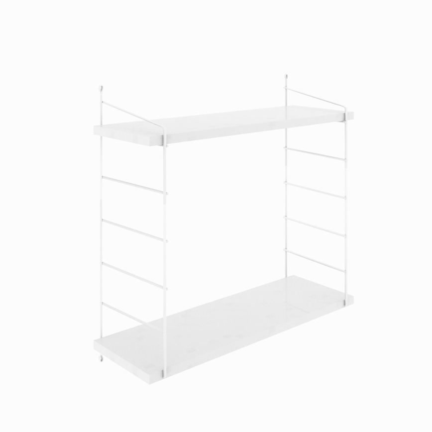 Estante de pared ARMONI 58x72 cm blanco