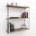 Estante de pared ARMONI 85x72 cm beige/negro