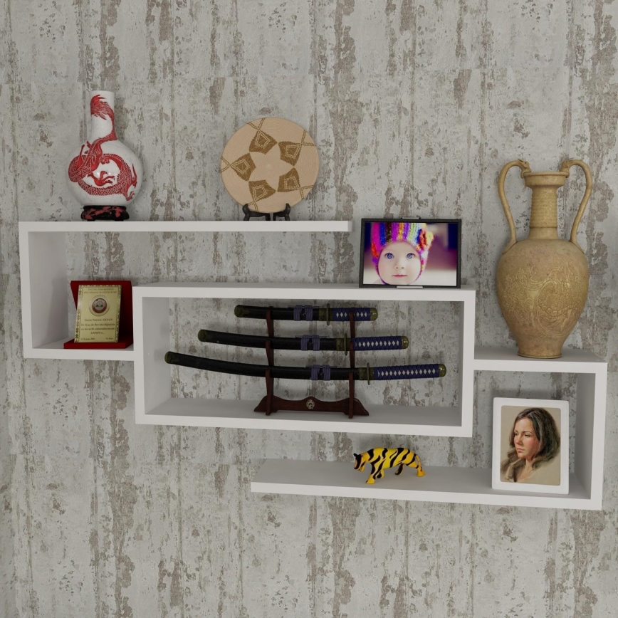 Estante de pared JANISON 48x103 cm blanco
