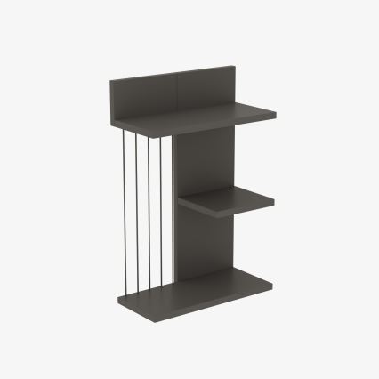 Estante de pared KINIK 60x40 cm antracita