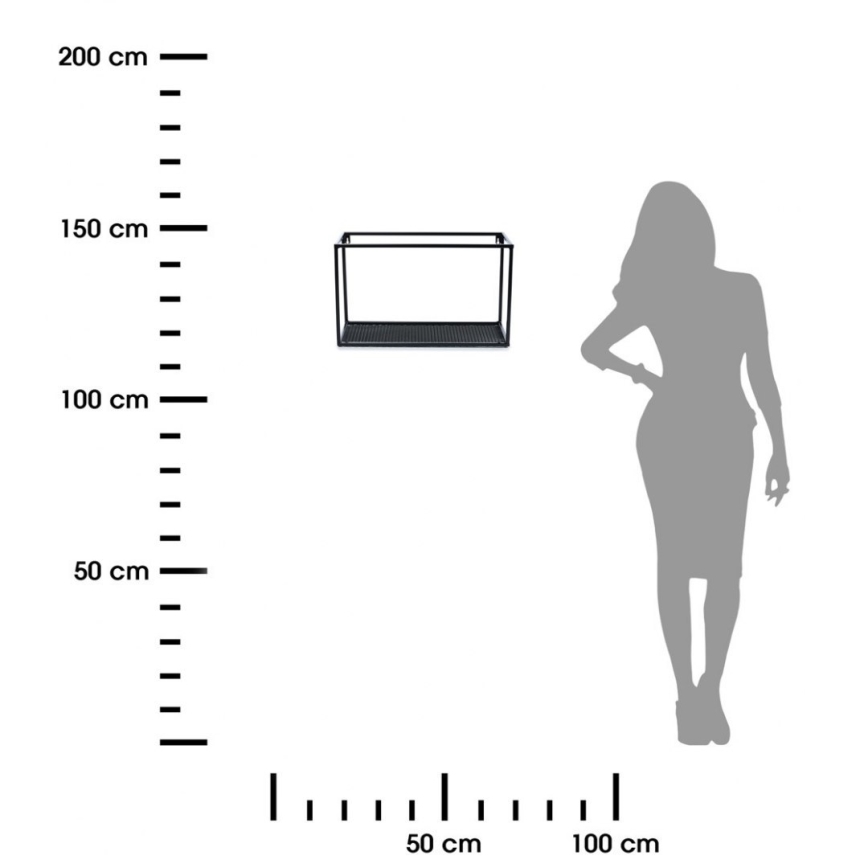 Estante de pared LOFT 30x50 cm