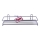 Estante de pared para ducha 10x30 cm cromo brillante