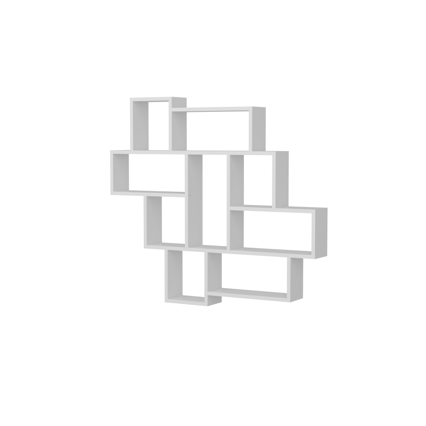 Estante de pared PAROLA 103,5x115,5 cm blanco