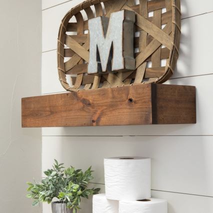 Estante de pared RAF 9x60 cm abeto