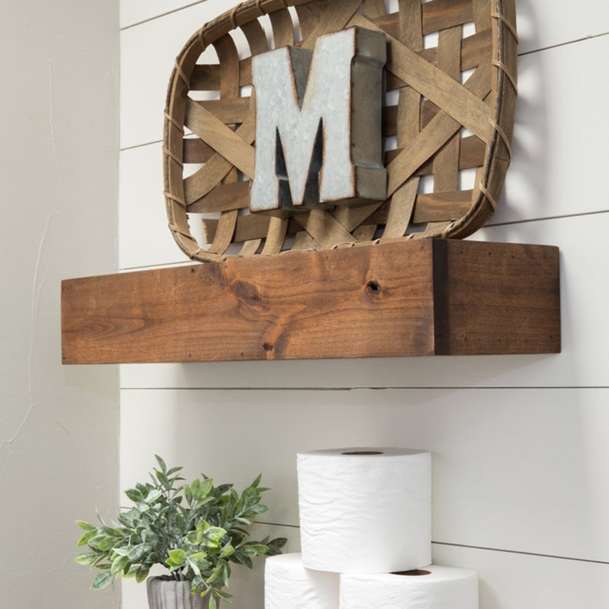 Estante de pared RAF 9x60 cm abeto