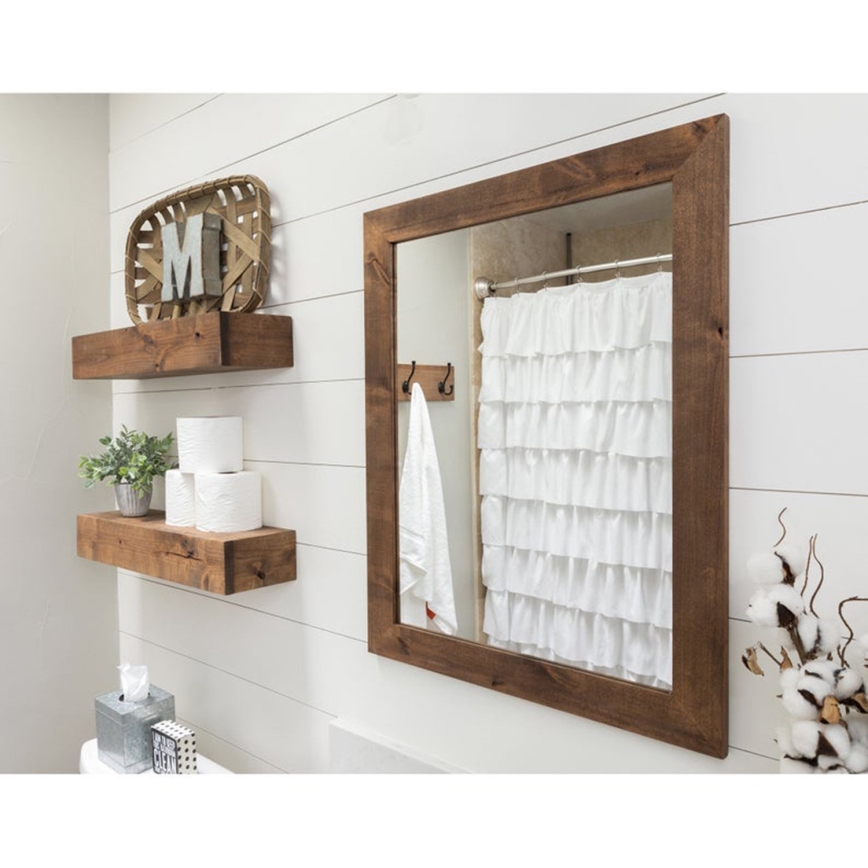Estante de pared RAF 9x60 cm abeto