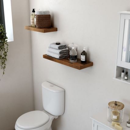 Estante de pared SHELFY marrón